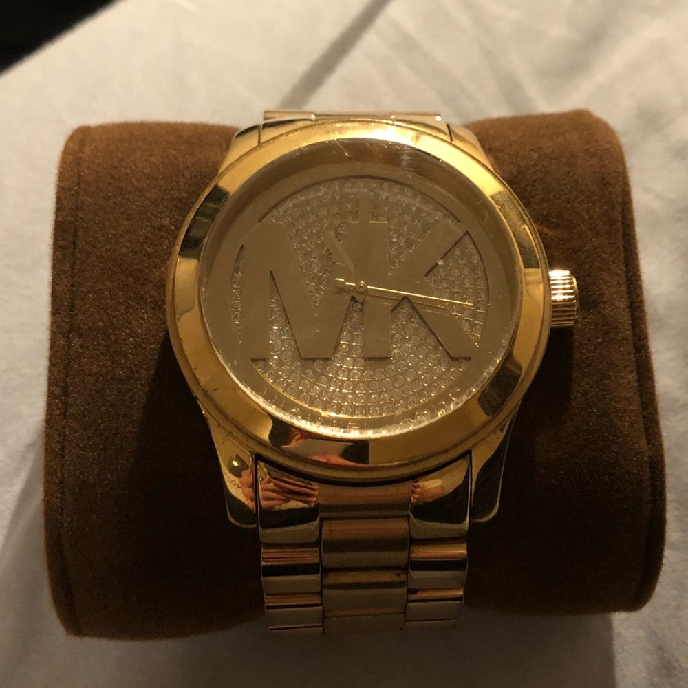 Michael Kors Oversized Logo Watch
